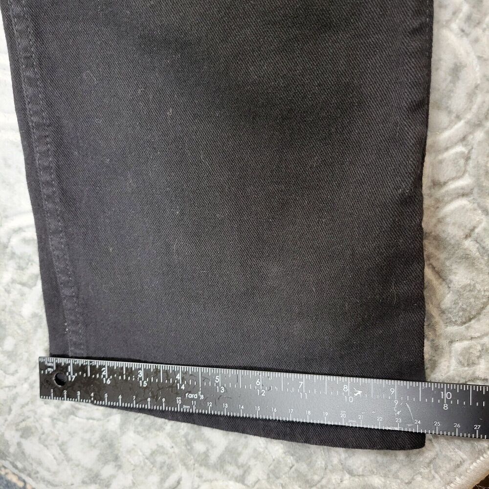 Wrangler Jeans Womens 17/18x34 Black Q Baby Stretch Bootcut Slimming Pockets New - Picture 15 of 16